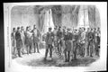 Antique Old Print 1867 Scene Investiture Viceroy Egypt Order Bath Cairo Men