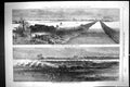 Antique Old Print 1867 Floods Lincolnshire View Parish New Leake East-Ville