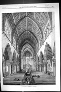 Old 1869 Interior St. Andrew'S Cathedral Inverness Scotland Architect Victorian