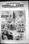 Old 1889 Prince Princess Wales Middlesborough-On-Tees Mayor Townhall Victorian