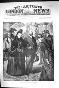 Old Antique Print 1889 Arrival Queen Victoria Sandringham Wilson Fine Art 19th