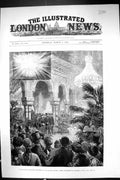 Old 1882 International Electric Exhibition Crystal Palace Chandelier Victorian
