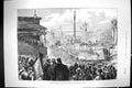 Old 1883 Laying Foundation Stone Municipal Buildings Glasgow Scotland Victorian