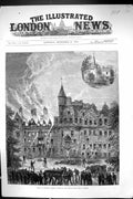 Old 1883 Fire Cortachy Castle Scotland Architecture Earl Airlie Firem Victorian