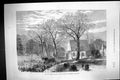 Old Antique Print 1873 Emperor Napoleon Funeral Procession Chapel Church 19th