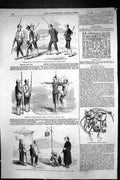 Old 1857 Chinese Criminal Tortures Garoting Banner Amherstia Nobilis Victorian