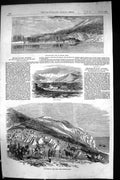 Old 1855 Souchoum-Kaleh Turkish Army Fort Anaklea Encampment Omer Pac Victorian
