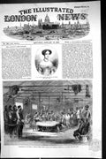 Old 1856 Majesty Empress Russia Christmas Crimea Dinner Captain Brown Victorian