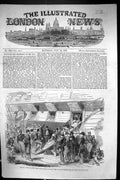 Old Print 1854 War French Regiment Ship St. Vincent English Calais Siers 19th