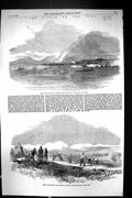 Antique Old Print 1854 Battle Alma Ship Star The South War French Camp Siers