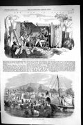 Old 1858 War China Officers Quarters Battalion Royal Marines Canton S Victorian