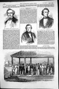 Old 1854 Edward Davenport Dr. Wylde John Gough Indian Railway Station Victorian