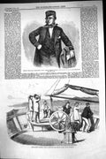 Old 1860 Captain Vine Hall Commander Great-Eastern Ship Palermo Vizet Victorian