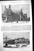 Old 1881 City Guilds Institute Technical Education Kensington David S Victorian
