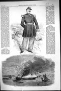 Old 1859 War General Forey Hero Montebello Fire Eastern Monarch Spith Victorian
