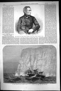Old 1864 John Watson Gordon Scottish Academy Arts Steam Ship Iceberg Victorian