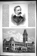 Old 1873 Duke D'Aumale President Court Trying Marshal Bazaine Madras Victorian
