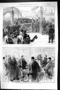 Old 1873 Opening Kew Bridge Toll Free Presenting Freedom Coachmakers Victorian