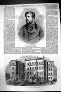 Old 1861 Late Major Charles Nasmyth King'S College Hospital Portugal Victorian