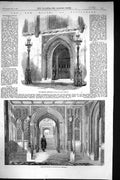 Old 1859 Houses Parliament Members Entrance Commons Staircase Speaker Victorian
