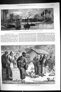 Old 1873 Africa Slave Village Destroyed Boats Briton Daphne Buddhist Victorian