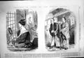 Old 1864 Japan Japanese Girl Painting Lips Wandering Minstrels Yokoha Victorian
