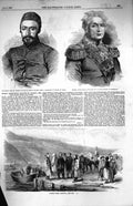 Old 1855 Aali Pacha Turkish Minister Foreign Affairs Osten-Sacken Sul Victorian