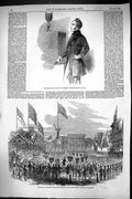 Old 1849 Earl Dalhousie Governor-General India Foundation Medical Hos Victorian