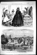 Old 1858 Ladies Paris Fashion New Year Islamabad Cashmere Mahommedan Victorian