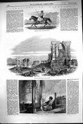 Old 1857 Cashmere Tartar Ladak Yarkund Pony Ruins Temple Islambad Pra Victorian