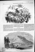 Old 1849 Riots Dresden Grosse Frauen Strasse Neumarkt Fortress Konigs Victorian