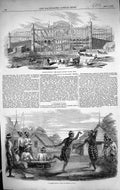 Old 1853 Crystal Palace New York Architecture Engineering Burmese Dan Victorian
