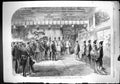 Old Antique Print 1867 Official Reception Harry Parkes Tycoon Japan Osaca 19th