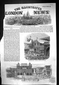 Original Old Antique Print 1858 Delhi Looted House Palace Siege India Victorian