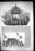 Old 1852 Body Monk Duke Albemarle Westminster Abbey Funeral Processio Victorian