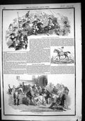Old 1852 Battle Waterloo Charge French Cuirassiers Congress Vienna Du Victorian