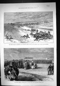 Old 1872 Autumn Campaign Race Down Camp Blandford Witchampton Cranbor Victorian