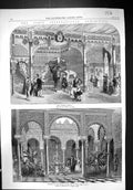 Old 1867 Paris International Exhibition Tunisian Section Palace Bey T Victorian