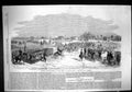 Antique Print 1860 Imperial Head-Quarters Camp Chalons War Siers Marching 19th