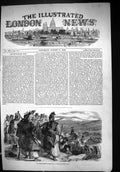 Original Old Antique Print 1849 Hungarian Peasantry Outposts War Mountains 19th
