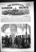 Old 1859 Westminster Hall Members Entrance House Commons Parliament L Victorian