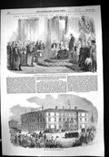 Old 1854 Queen Hull Grimsby Presentation Addresses Station Hotel Engl Victorian