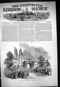 Old 1849 Majesty Queen Linen Hall Belfast Ireland Horses Carriage Fla Victorian