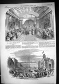 Old 1849 Queen Prince Albert Bank Ireland Court Propietors Dublin Cas Victorian