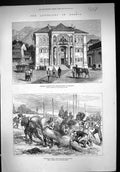 Old Print 1878 Austrian Siers Bosnia General Philippovich Serajevo Hayst 19th