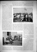 Old 1896 Insurrection Cuba Rebel Camp Street Scene Bayamo Photograph Victorian