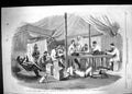 Original Old Antique Print 1860 War China Tent Punjaubees Pehtang Siers Wirgman