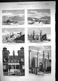 Old 1873 Persia Shah Palace Teheran City Gate Maidan Ispahan Shiraz H Victorian