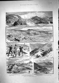 Old 1884 Cruise Alaska Ungar Seal Rockery Pryvloff Seal Hunting Ounal Victorian
