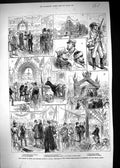 Old 1878 Marquis Lorne Princess Louise Canada Railway Station Halifax Victorian